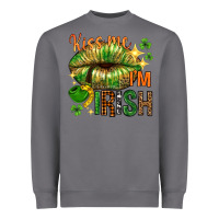 Storm kiss me im irish with lip Heavyweight Sweatshirt - NancyCooperArtShop