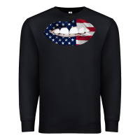Black Lips American Flag Premium Sweatshirt - Bettercallsaul