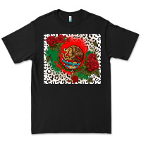 Black mexican flag and roses Premium Tee - CTS Tumbler Store