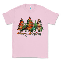 Bubblegum Pink western christmas trees merry christmas Classic Tee - Jasminsmagicworld