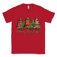 Red western christmas trees merry christmas Classic Tee - Jasminsmagicworld