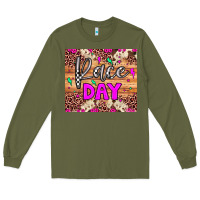Army Green race day Long Sleeve Tee - JahusDesignShop