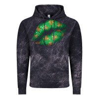 Cloud Black St. Patrick's Day Lip Vintage Hoodie - Jasminsmagicworld