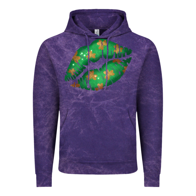 St. Patrick's Day Lip Vintage Hoodie by Jasminsmagicworld | Teevron