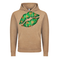 Vintage Coffee St. Patrick's Day Lip Vintage Hoodie - Jasminsmagicworld