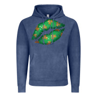 Vintage Denim St. Patrick's Day Lip Vintage Hoodie - Jasminsmagicworld