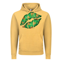 Vintage Mustard St. Patrick's Day Lip Vintage Hoodie - Jasminsmagicworld