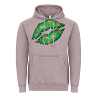 Vintage Zinc St. Patrick's Day Lip Vintage Hoodie - Jasminsmagicworld
