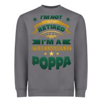 Storm i'm not retired i'm a professional poppa Heavyweight Sweatshirt - Jasminsmagicworld