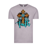 Vintage Zinc faith western turquoise Vintage Tee - AdoDesignShop