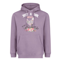 Lavender Just a girl who loves chickens Heavyweight Hoodie - Bettercallsaul
