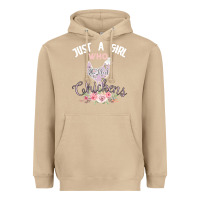 Mushroom Just a girl who loves chickens Heavyweight Hoodie - Bettercallsaul