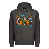 Smoke with god all things are possible matthew 19 26 Premium Hoodie - JahusDesignShop