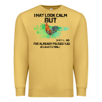 Antique Gold rooster Premium Sweatshirt - Bettercallsaul