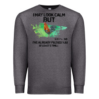 Charcoal Heather rooster Premium Sweatshirt - Bettercallsaul