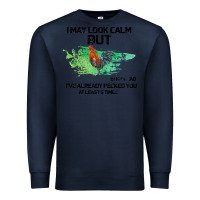 Navy rooster Premium Sweatshirt - Bettercallsaul