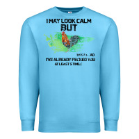 Ocean Blue rooster Premium Sweatshirt - Bettercallsaul