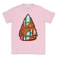 Bubblegum Pink turquoise serape tooled leather arrowhead Classic Tee - Jasminsmagicworld