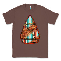 Chestnut turquoise serape tooled leather arrowhead Classic Tee - Jasminsmagicworld