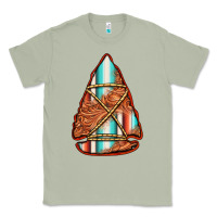 Matcha turquoise serape tooled leather arrowhead Classic Tee - Jasminsmagicworld