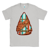 Moon Dust turquoise serape tooled leather arrowhead Classic Tee - Jasminsmagicworld