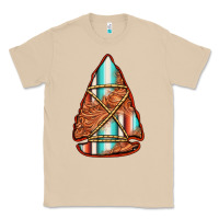 Mushroom turquoise serape tooled leather arrowhead Classic Tee - Jasminsmagicworld