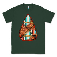 Sports Green turquoise serape tooled leather arrowhead Classic Tee - Jasminsmagicworld