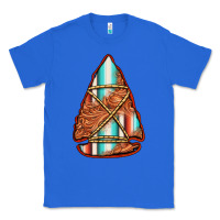 True Royal turquoise serape tooled leather arrowhead Classic Tee - Jasminsmagicworld