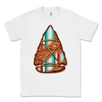 White turquoise serape tooled leather arrowhead Classic Tee - Jasminsmagicworld