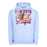 Pigment Grape Ice i am with cupid Urban Hoodie - OliviaCreatesArt