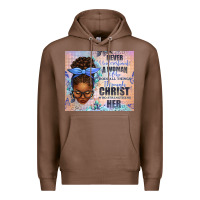 Chestnut Never Underestimate a Woman Who Does Premium Hoodie - texasbilliewilder