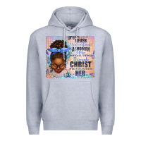 Heather Grey Never Underestimate a Woman Who Does Premium Hoodie - texasbilliewilder