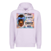 Lilac Never Underestimate a Woman Who Does Premium Hoodie - texasbilliewilder