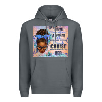 Rock Never Underestimate a Woman Who Does Premium Hoodie - texasbilliewilder