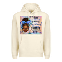Sandshell Never Underestimate a Woman Who Does Premium Hoodie - texasbilliewilder