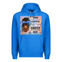 True Royal Never Underestimate a Woman Who Does Premium Hoodie - texasbilliewilder