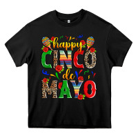 Black happy cinco de mayo Heavy Core Tee - Zillion Design Studio