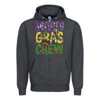 Smoke Mardi Gras crew Zipper Hoodie - BundleAndBundleShop