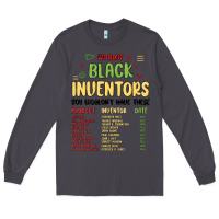 Smoke black inventors black history Long Sleeve Tee - MaliasSmallBusiness