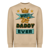 Mushroom world's best daddy ever Heavyweight Sweatshirt - Jasminsmagicworld