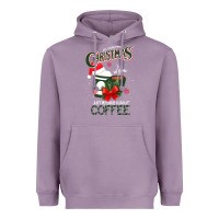 Lavender All I Want For Christmas Is You Just Kidding I Want Coffee Heavyweight Hoodie - Bettercallsaul