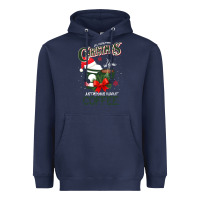 Navy All I Want For Christmas Is You Just Kidding I Want Coffee Heavyweight Hoodie - Bettercallsaul