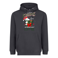 Smoke All I Want For Christmas Is You Just Kidding I Want Coffee Heavyweight Hoodie - Bettercallsaul