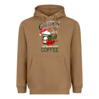 Toasted Coconut All I Want For Christmas Is You Just Kidding I Want Coffee Heavyweight Hoodie - Bettercallsaul