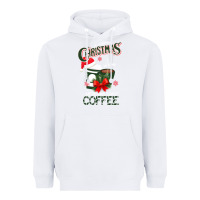 White All I Want For Christmas Is You Just Kidding I Want Coffee Heavyweight Hoodie - Bettercallsaul