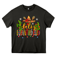 Asphalt feliz navidad Heavy Core Tee - Zillion Design Studio