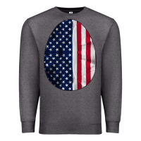 Charcoal Heather AMERICAN FLAG Premium Sweatshirt - Bettercallsaul