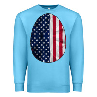 Ocean Blue AMERICAN FLAG Premium Sweatshirt - Bettercallsaul