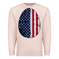 Pale Pink AMERICAN FLAG Premium Sweatshirt - Bettercallsaul