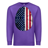 Purple AMERICAN FLAG Premium Sweatshirt - Bettercallsaul